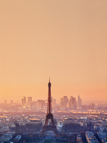Paris am frühen Abend
